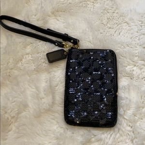 Coach wristlet card holder